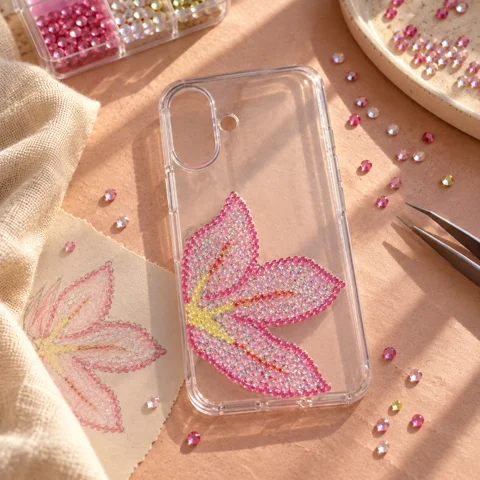 Coque Fleur rose